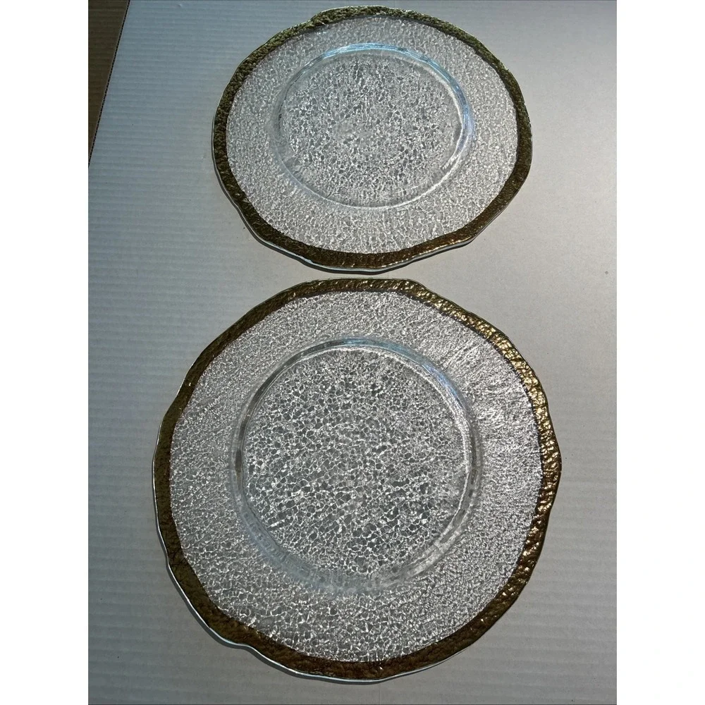 Glacier IVV Italian 10K Gold Trimmed 13